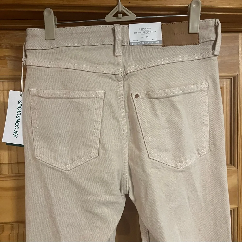 Vintage Slim High Waist Straight Fit US Women’s Size 4 - Picture 2 of 7